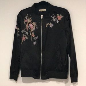 Satin Bomber jacket